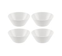 Royal Doulton 1062332 Pure S/4 Cereal Bowls 16cm/6in Tableware, Sets, Porcelain, 500 milliliters, White