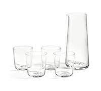 1815 Carafe & Tumbler Clear 5 Piece Set