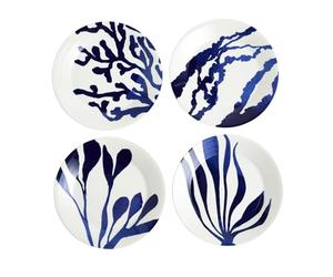 Royal Doulton 1815 Pacific Plate 24cm 9.4in 25 Mixed Pattern Blue S4