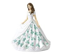 Royal Doulton Birthstones 40032726 March Aquamarine 17cm, Fine Bone China