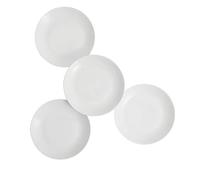 Royal Doulton Dinner Plates, Stoneware, Designed to Mix & Match, Gordon Ramsay Maze Plates, 28cm/11in, White, Set of 4