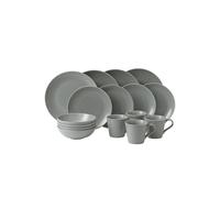 Royal Doulton Gordon Ramsay Maze Dark Grey 16 Piece Dinnerware Set Royal Doulton Grey