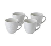 Royal Doulton Gordon Ramsay Maze Grill 40034482 Mug 375ml Set of 4 White, Stoneware