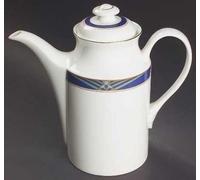 Royal Doulton Regalia Pattern 6 Cup Coffee Pot 20cm Tall Fine Bone China U.K. Made