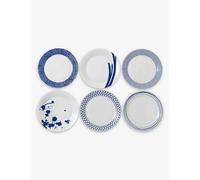 Royal Doulton Pacific plate blue 6 pieces 28 cm