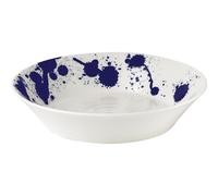 Royal Doulton Pacific Splash Porcelain Pasta Bowl, 22.5cm, Blue