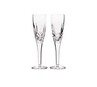 Royal Doulton Set of 2 Ashmere Champagne Flutes Clear