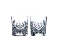 Royal Doulton Set of 2 Ashmere Tumblers Clear