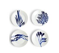 Royal Doulton Set of 4 1815 Pacific Side Plates Blue Mix