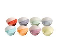 Royal Doulton Tapas Bowl Set, Hand-dipped Glaze Technique, Microwave and Dishwasher Safe, 1815 Brights, 11cm/4.5in, Set of 8