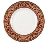 Royal Doulton Tennyson Accent Pattern Round Salad Plate 21cm Only Gilded Fine Bone China