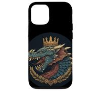 Royal Dragon Costume with Crown Case for iPhone 12/12 Pro