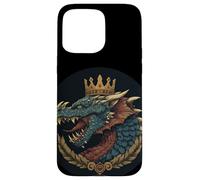 Royal Dragon Costume with Crown Case for iPhone 15 Pro Max