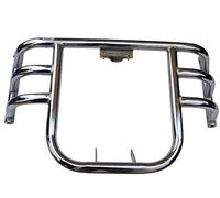 ROYAL ENFIELD SOLID AIRFLY STYLE CHROME FRONT CRASH BAR/LEG GUARD
