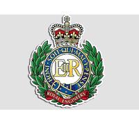 Royal Engineers (SK15) Military Waterproof Vinyl Stickers Decal Sappers Veteran Squaddie Army 100mm x 83mm