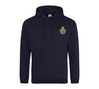 Royal Engineers The Sappers Embroidered Men's Hoodie British Army Insignia MOD Hooded Sweatshirt Embroidery ** 9 Colours Available ** (UK, Alpha, L, Regular, Regular, Navy)