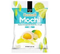Royal Family Japanese style Custard Mochi Sweet Rice Cake Dessert Snacks - Lemon Flavour 110g HALAL