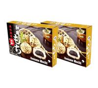 Royal Family Sesame Flavour of Japanese Style Mochi Daifuku Sweet Rice Cake Desserts Snacks 6 Pieces 210g (Pack of 2) HALAL