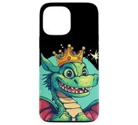 Royal Fantasy Design Dragon with Crown Case for iPhone 13 Pro Max