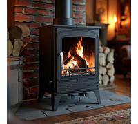 RoyalFire Royal Fire 5kW Steel Eco Multifuel Stove - Steel - Steel - 5kw