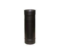 Flue Pipe 500mm Straight for 5" inch (125mm) RoyalFire Black One Size