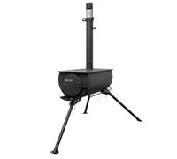 RoyalFire Royal Fire Orion Portable Tri-Pod Tent Stove in Black, Grey