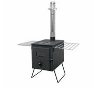 Royal Fire Pandora Portable Firebox Tent Stove in Charcoal