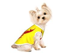 Royal Flag of Thailand Cute Dog Clothes,Dog T Shirt for Small Dogs Girl Boy.Pet Pullover Jumper,Cat Clothes,Suitable for Small Pets