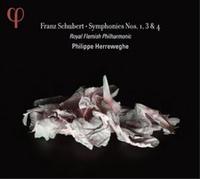 ROYAL FLEMISH PHILHA - SCHUBERT SYMPHONIES NO. 1 3 - cd - P4z