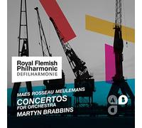 Jef Maes Maes Rosseau Meulemans: Concertos for Orchestra (CD) Album