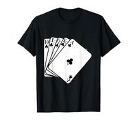 Royal Flush Clubs T-Shirt