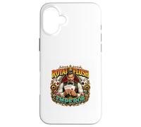 Royal Flush Emperor Poker King Style Case for iPhone 16 Plus