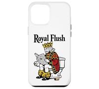 Royal Flush | Funny King Poker Playing Card On Toilet Case for iPhone 12 Pro Max