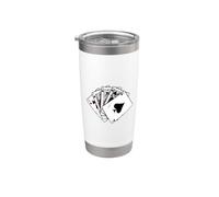 Royal Flush Poker Card Game Stainless Steel Insulated Tumbler