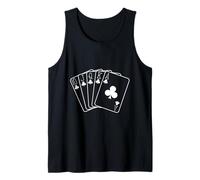 Royal Flush Poker Cards Tank Top