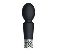 Royal Gems Brilliant Rechargeable Bullet Small Vibrator 10 Speed - Black