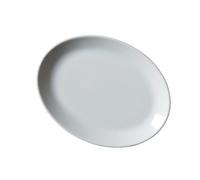 Royal Genware Oval Plates 21cm/8.25" - Pack of 6. Dinner Plates, White Plates, Porcelain Plates | Commercial Quality Tableware. GET Cooking!0