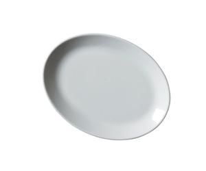Royal Genware Oval Plates 21cm/8.25" - Pack of 6. Dinner Plates, White Plates, Porcelain Plates | Commercial Quality Tableware. GET Cooking!0