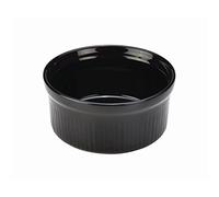 Genware NEV-SPS9-BL Royal Ramekin, 9.5 cm, Black (Pack of 12)
