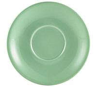 Royal Genware Saucer Green 5inch / 13.5cm - Set of 6 - Saucers, Tea & Coffee Accessories, Crockery, Tableware