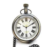 Royal Gold Brass Victoria 1901 Dial - Antique Pocket Gandhi Watch Royal Look Indian Handicraft Premium Gift Item