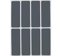 Royal Green 7.5cm x 2.5cm Sticky Labels for Color Coding Gray Rectangle Stickers to Write-On 120 Pack