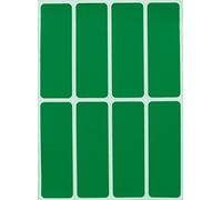 Royal Green 7.5cm x 2.5cm Writable Rectangular Labels for File Folders Green Stickers (75mm x 125mm) 120 Pack