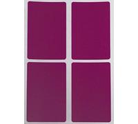 Royal Green Color Coding Labels in Purple Rectangular Label Stickers (75 mm x 50 mm) 7.5 cm x 5 cm inches 200 Pack