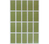 Royal Green Identification Labels Rectangular Sticker 4cm x 1.9cm Olive (Green) Color Coding Stickers (40mm x 19mm) 300 Pack