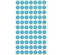 Royal Green Light Blue Easy Remove Stickers for Color Coding 1.5 cm (Approx 5/8 inch 19/32) - 770 Pack