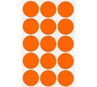 Royal Green Orange Color Coding Labels Round Dot Sticker 3cm 30mm 225 Pack…