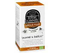 Royal Green Organic Wholefood Immune & Energy - 60 Vegicaps