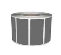 Royal Green Rectangle Grey Tab Stickers 40mm x 19mm (Approximately 4cm x 2 cm) Great for Office Use - 500 Pack