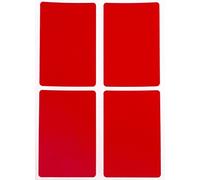 Royal Green Rectangle Label 7.5 cm x 5 cm (75 mm x 50 mm) Colored Coded Labels Inventory Stickers in Red with Stronger Adhesive - 200 Pack